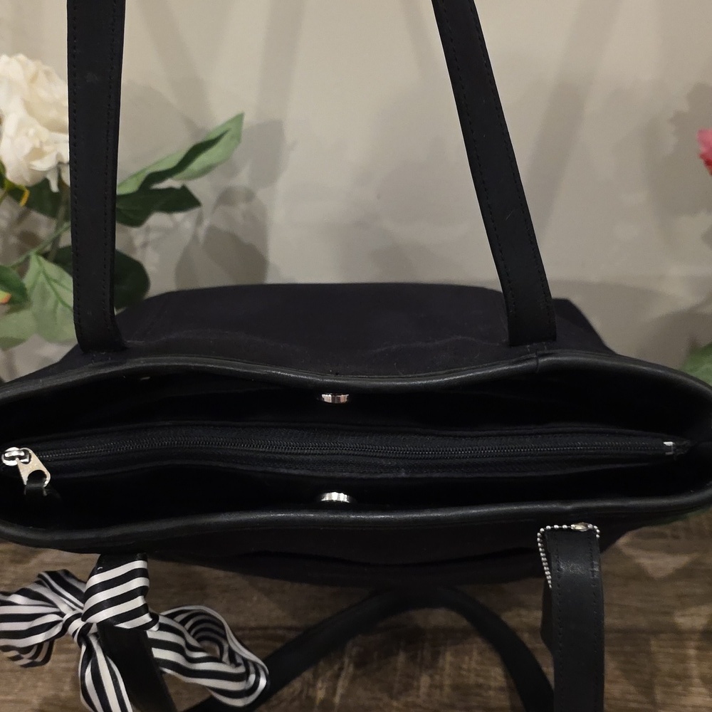 Coach Vintage Neoprene & Leather Trim 3 Compartment Tote #6217 - Picture 4 of 11
